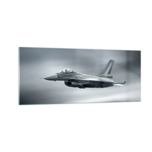 Üveg kép - Kihívod? - 100x40 cm