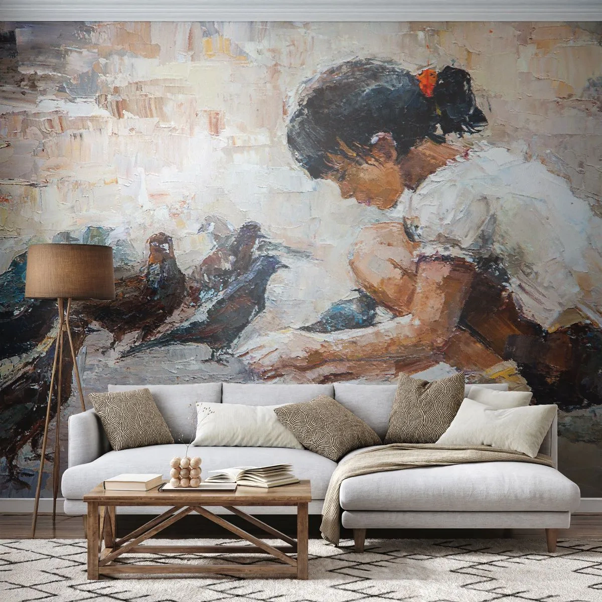 Fotótapéta Standard Eco - A kicsik és a legkedvesebbek - Lány, Köpcös, Gyerekeknek - 350x256 cm