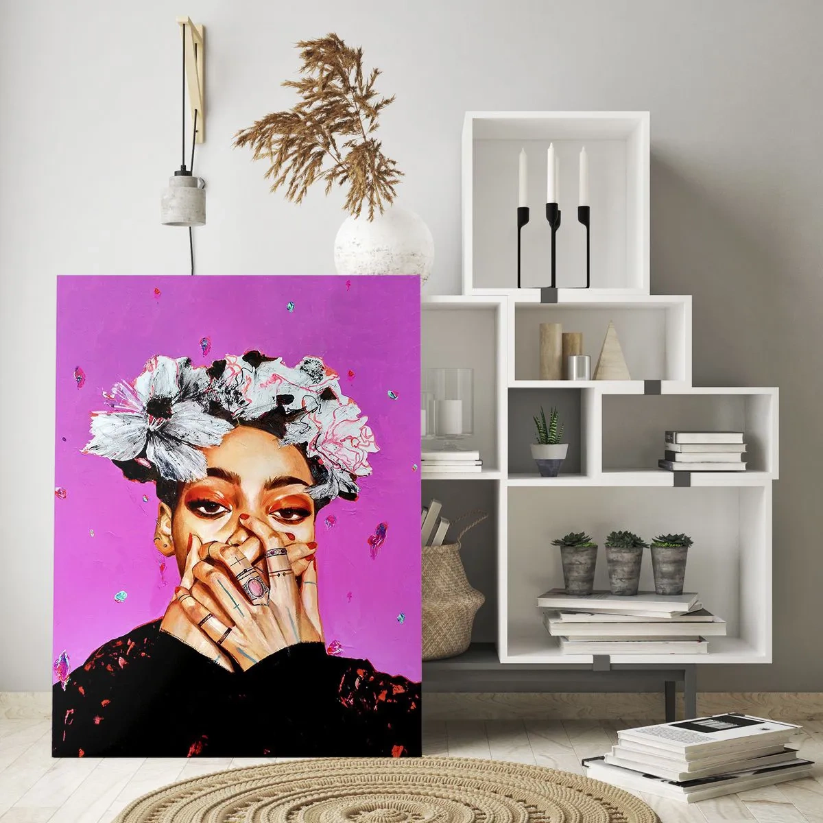 Üveg kép - Egy kis őrültség - 70x100 cm