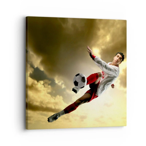 Vászonkép - Futball Mennyország - 30x30 cm