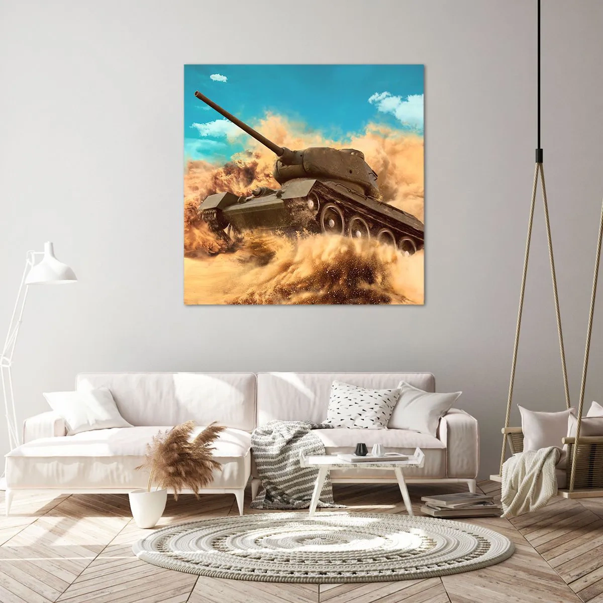 Vászonkép - Legyőzhetetlen - 30x30 cm