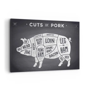 Vászonkép - Mészáros ábécéskönyve - 100x70 cm