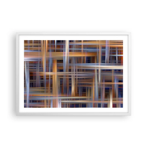 Poszter fekete keretben - Fényből szőtt - 70x50 cm