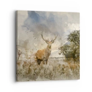 Vászonkép - Becsület – erő – méltóság - 30x30 cm