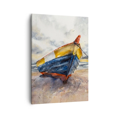Vászonkép - Pihenés a parton - 50x70 cm
