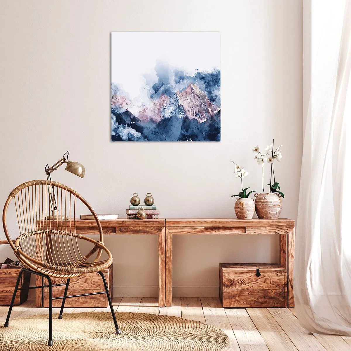 Vászonkép - Ezek a csúcsok! - 40x40 cm