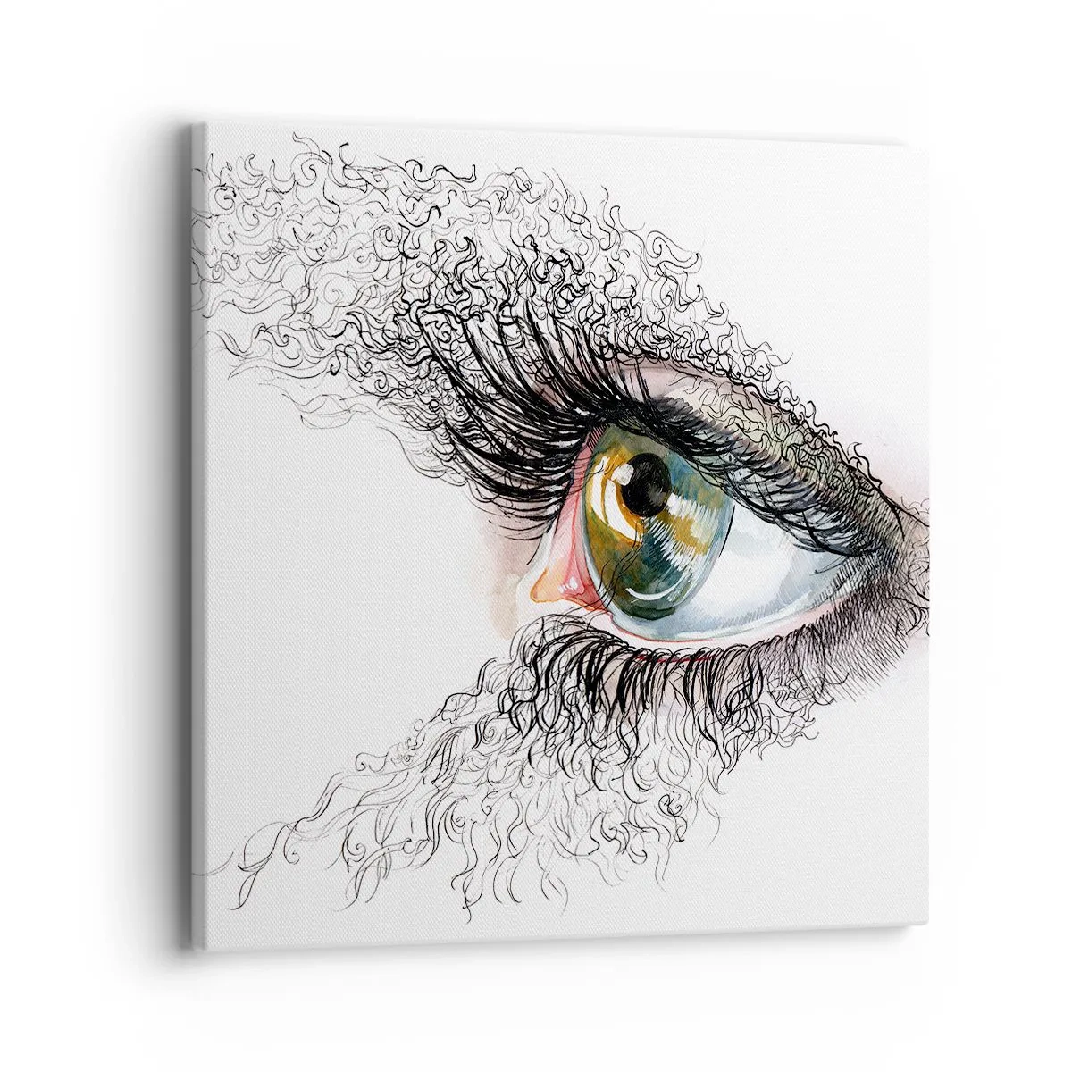 Vászonkép - Nézz egyenesen a lélekbe - 40x40 cm