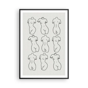 Poszter fehér keretben - Csak Vénusz - 70x100 cm