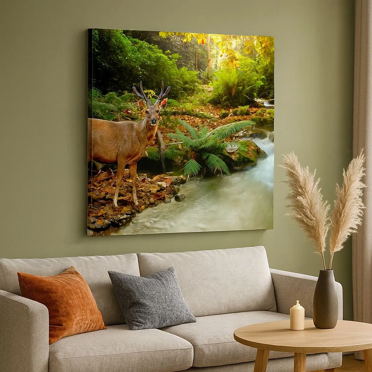 Vászonkép - üdvözöllek a világomban - 30x30 cm