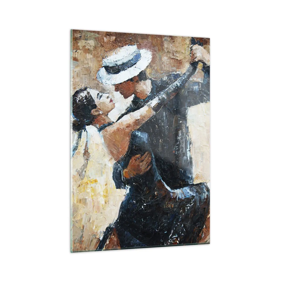 Üveg kép - A la Rudolf Valentino - 50x70 cm