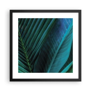 Poszter fehér keretben - A zöld anatómiája - 40x40 cm