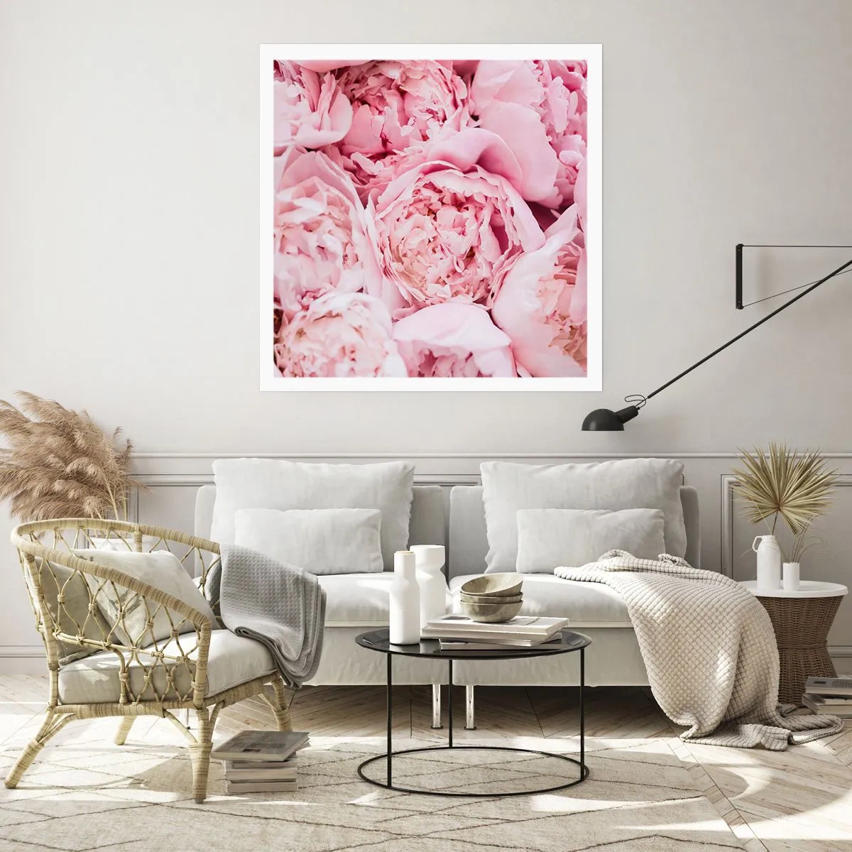 Poszter - Átölelve és illatos - 40x40 cm