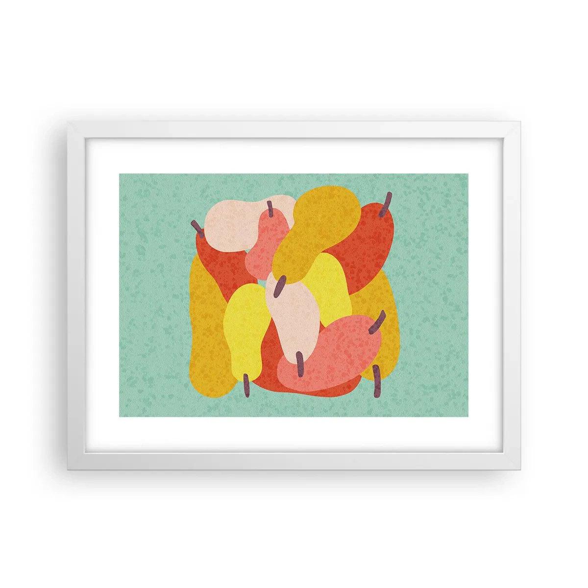 Poszter fekete keretben - Ízlelgetni a nyári napot - 40x30 cm