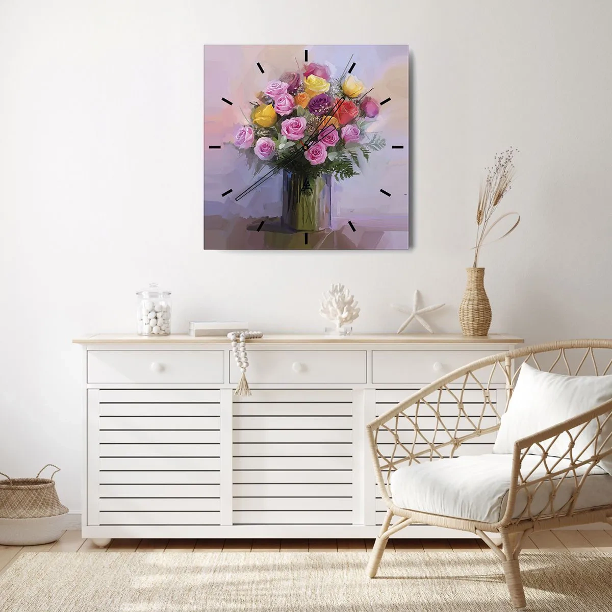 Falióra, Óra - Megtartott szépség - 40x40 cm