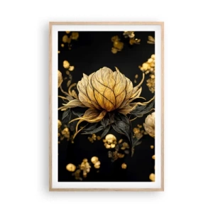 Poszter világos tölgy keretben - Finom törékenység - 61x91 cm