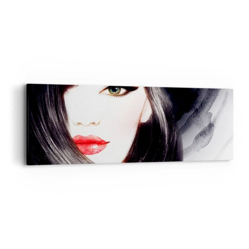 Vászonkép - Zafír tekintet - 90x30 cm