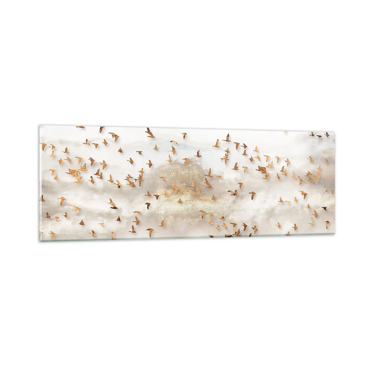 Üveg kép - Itt az idő... - 90x30 cm