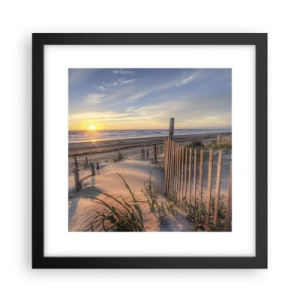 Poszter fehér keretben - A szél ragyogása és árnyéka - 30x30 cm