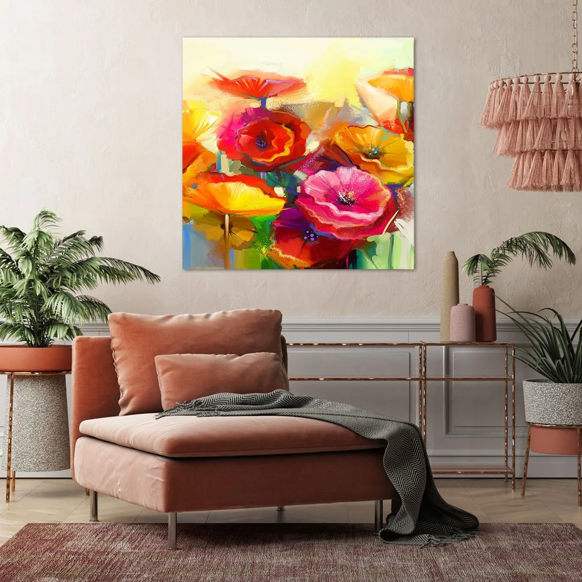 Vászonkép - Nem csak piros - 50x50 cm