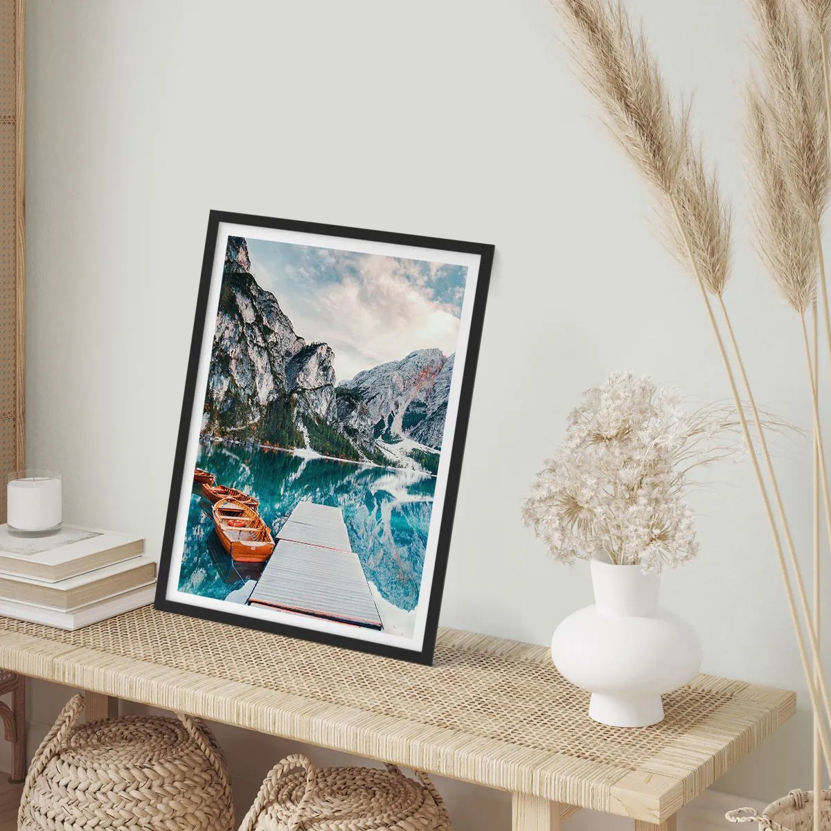 Poszter fehér keretben - Megmutatjuk a szépséget - 40x50 cm