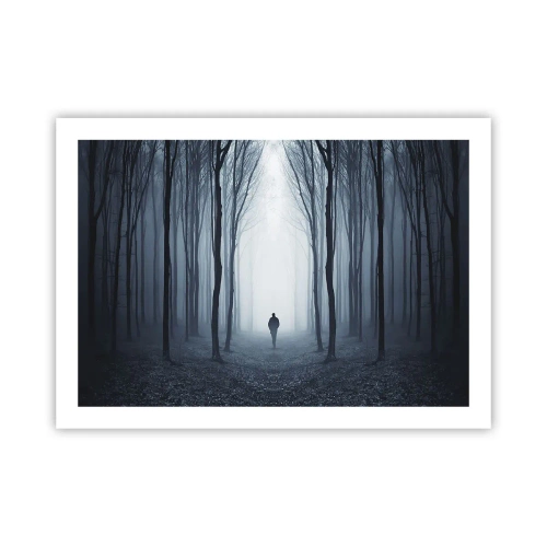 Poszter - És minden egyszerű és világos - 70x50 cm