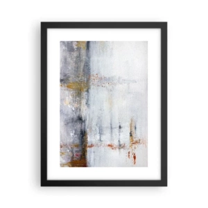 Poszter fehér keretben - A légfüggöny mögött  - 30x40 cm