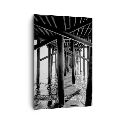 Vászonkép - Tengerparti rejtekhely - 70x100 cm