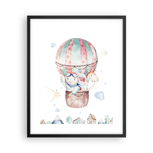 Poszter fehér keretben - Nemsokára visszajövünk! - 40x50 cm