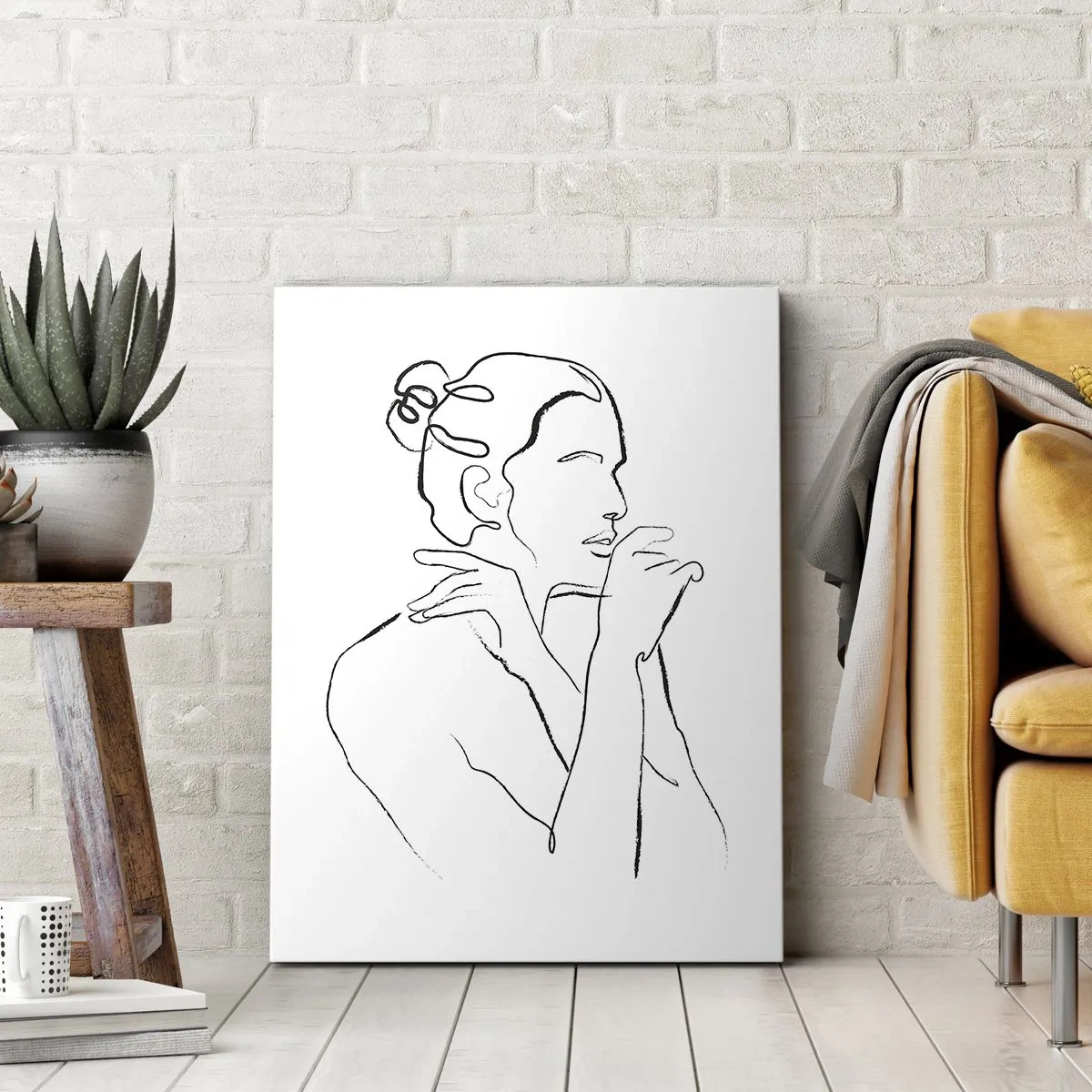 Vászonkép - Akt: érzéki misztérium - 70x100 cm