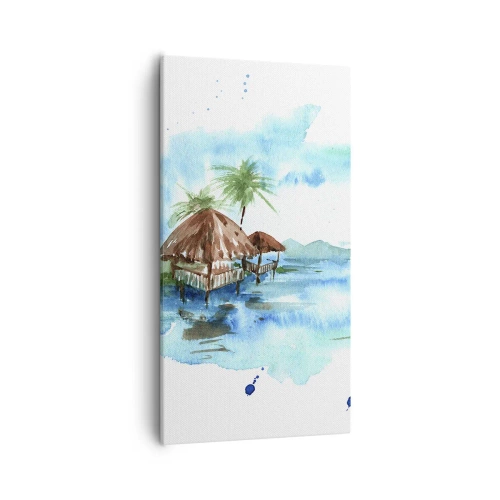 Vászonkép - Valahol a Csendes-óceánon - 55x100 cm