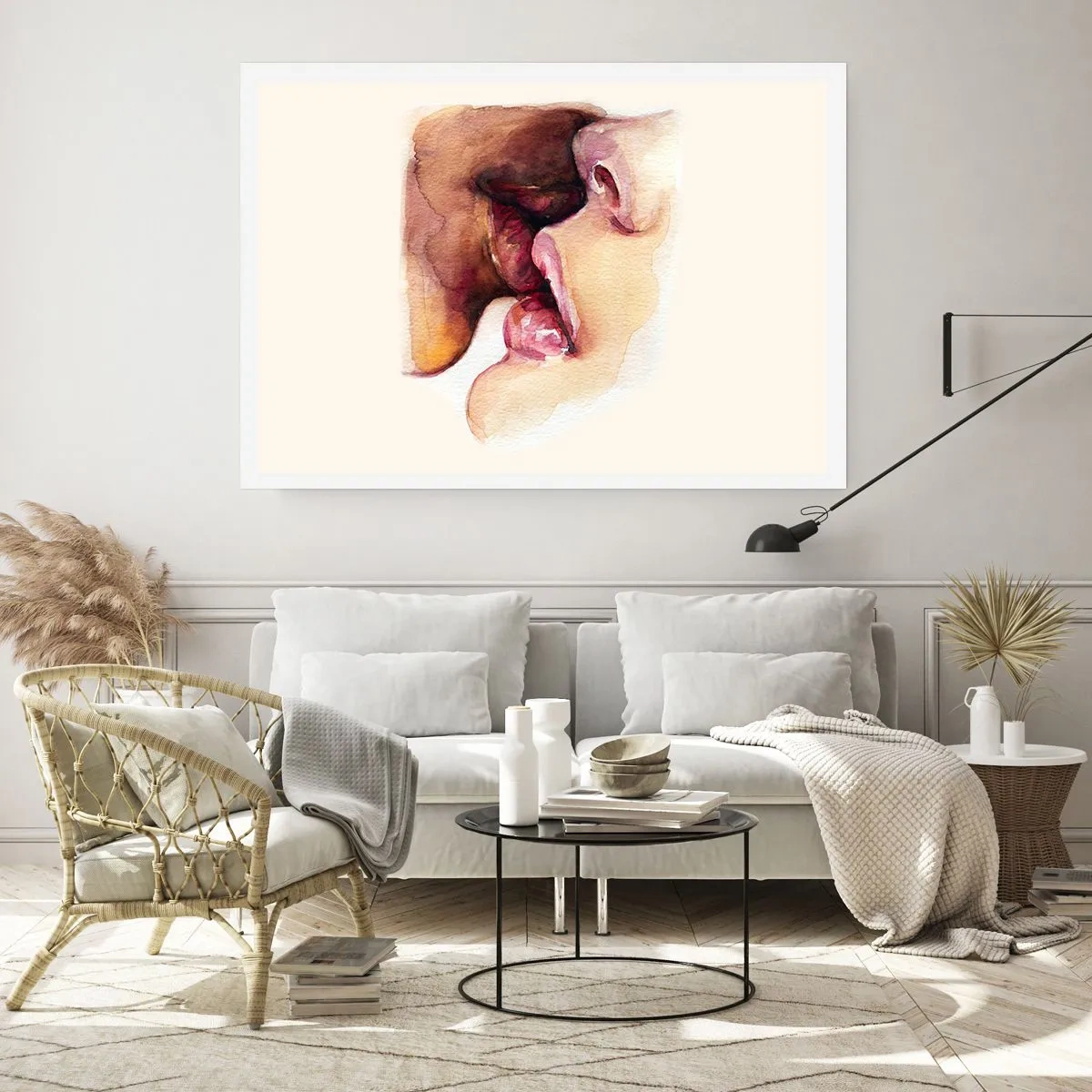 Poszter - Mint éjszaka és nap, föld és ég - 91x61 cm
