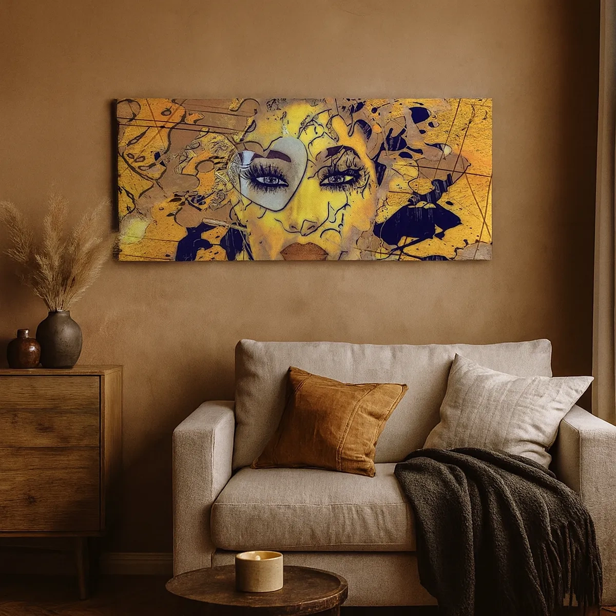 Vászonkép - Napos szépség - 30x30 cm