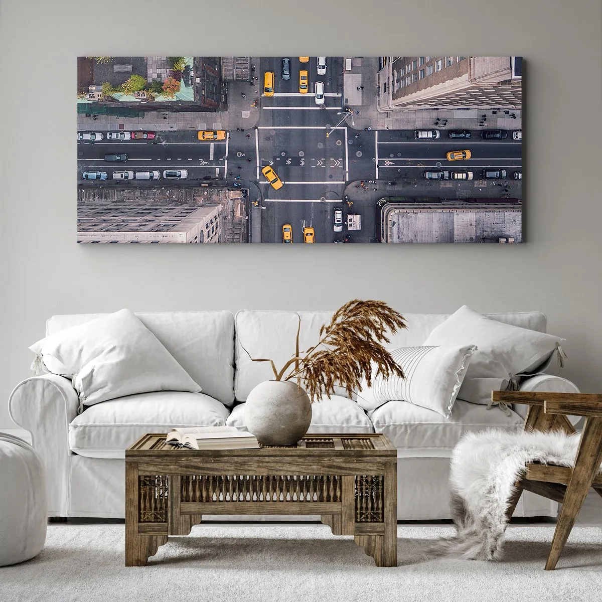 Vászonkép - Egyszerű választás - 100x40 cm