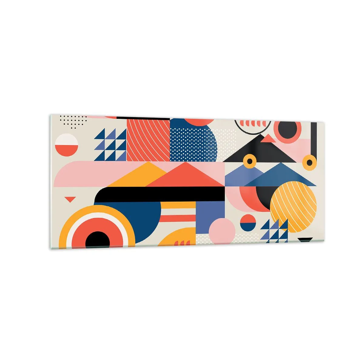 Üveg kép - Összetétel: játszadozzunk - 120x50 cm