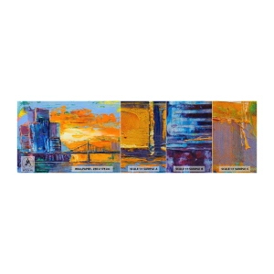 Fotótapéta Minta Premium Sand - Kultúra és természet - Absztrakció, Város, Darab - 100x30 cm