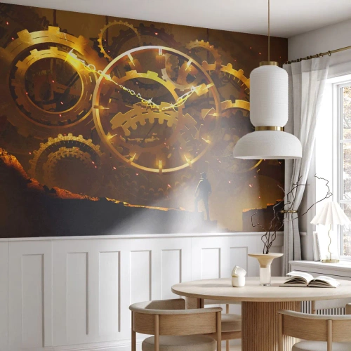 Öntapadós Fotótapéta Deluxe Sticker - Az idő forrásánál - Absztrakció, Darab, Grafika - 200x140 cm