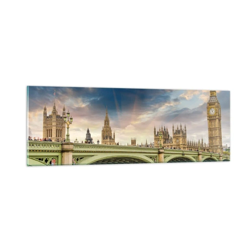 Üveg kép - Az idő megállt a Birodalomban - 90x30 cm