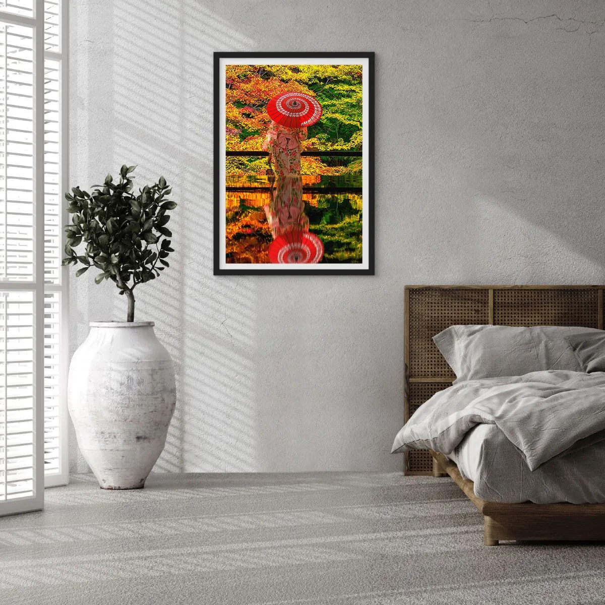 Poszter fehér keretben - A természet templomában - 61x91 cm