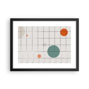 Poszter fehér keretben - Csapdába esve. Mi vagy ők? - 40x30 cm