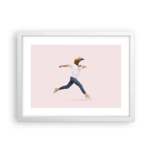 Poszter fekete keretben - Egy csipetnyi abszurditás - 40x30 cm