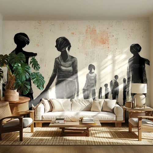 Fotótapéta Premium Canvas - A magány ellen - Nők, Munka, Darab - 350x256 cm