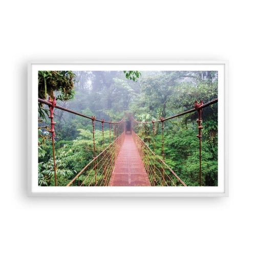 Poszter fekete keretben - A lomkoronák fölé függesztve - 91x61 cm