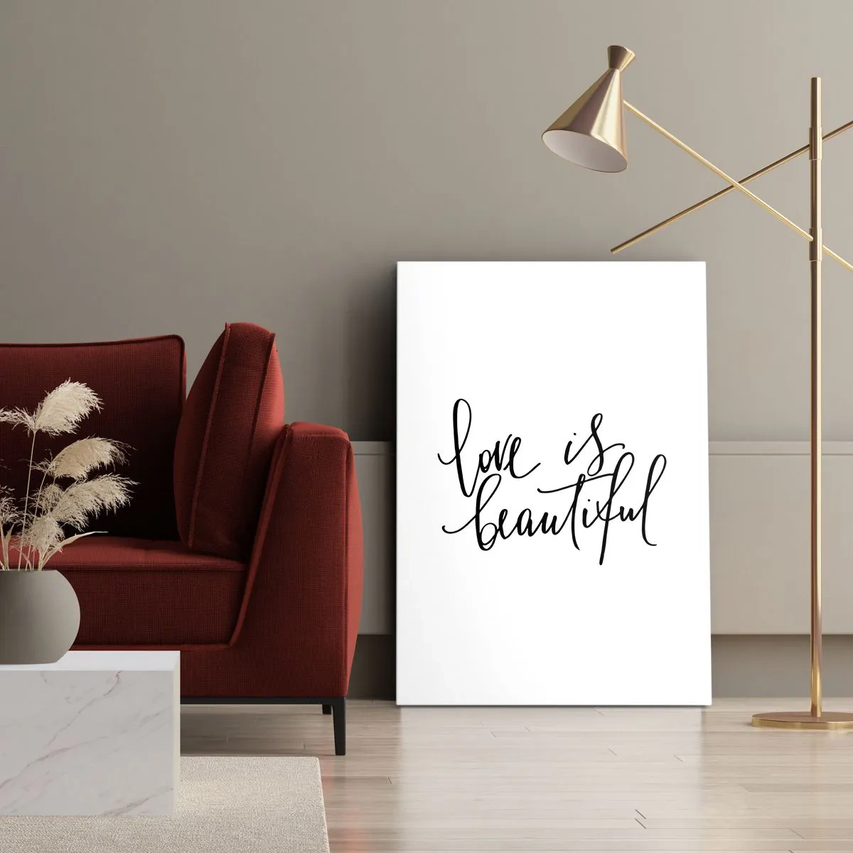 Vászonkép - Olvass és ismételj - 70x100 cm