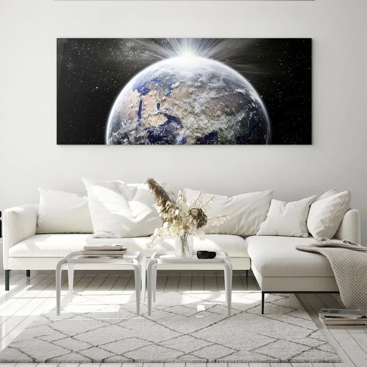 Üveg kép - Teljes pompájában - 100x40 cm