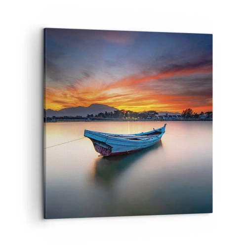 Vászonkép - Jó éjszaka jön - 50x50 cm