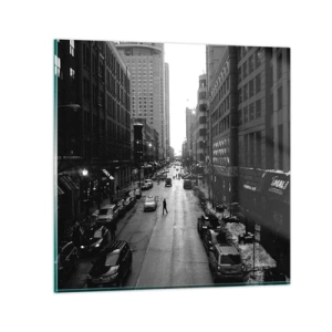 Üveg kép - Egy újabb nap, mint minden más nap - 30x30 cm