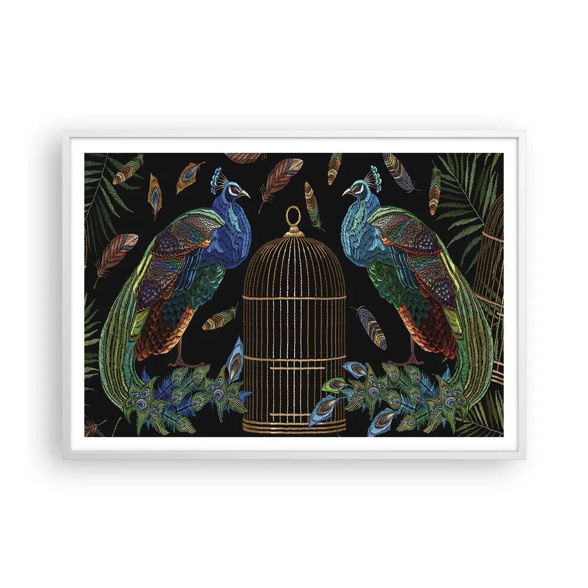 Poszter fekete keretben - Királyi köntösben - 100x70 cm