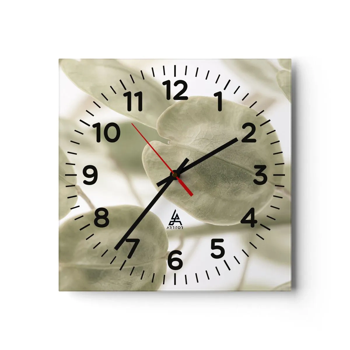 Falióra, Óra - Kezdetben levelek voltak... - 40x40 cm