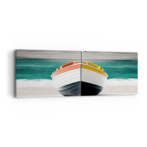 Vászonkép - A maga helyén - 90x30 cm