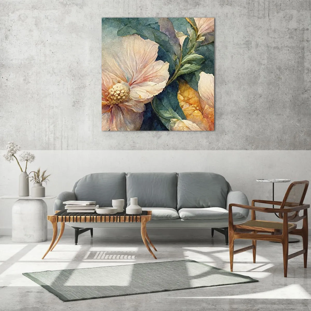 Üveg kép - A nagyon finomság - 60x60 cm